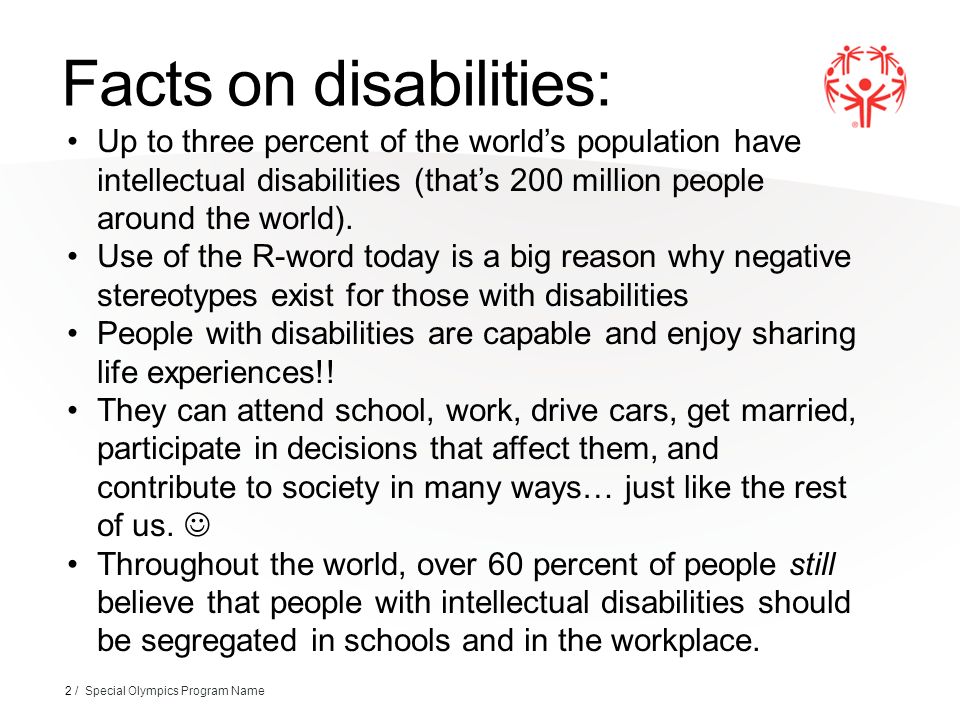 Disability Facts