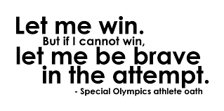 Special Olympics athlete oath